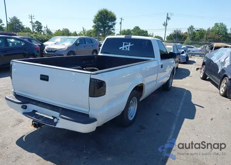 2002 Chevrolet S-10 z USA, uszkodzony, nr VIN 1GCCS14W128253246